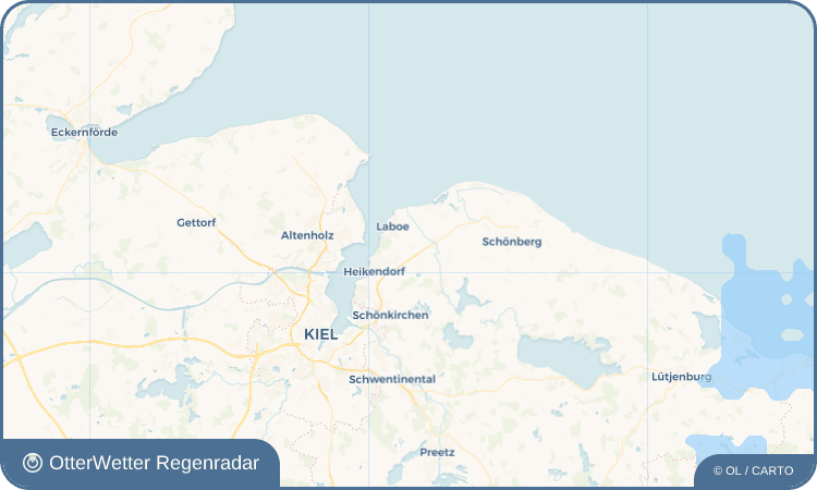 Wetter-Widget-Vorschau mit Vorhersagedaten für Brodersdorf