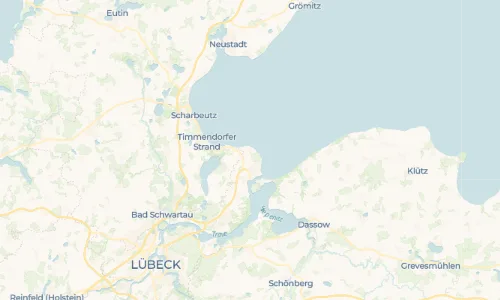Regenradar Vorschaubild - Aktuelle Niederschläge in Brodten und Umgebung
