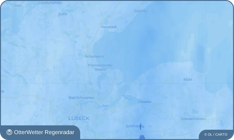 Widget-Vorschau für Brodten Wetter-Widget-Vorschau mit Vorhersagedaten für Brodten