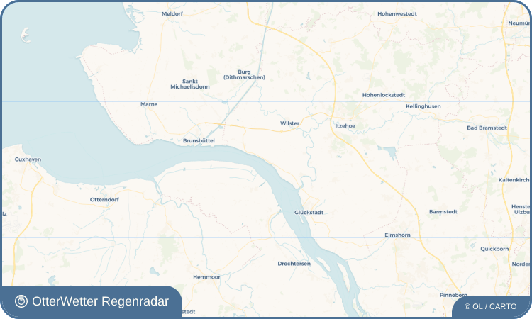 OtterWetter Regenradar-Widget Brokdorf