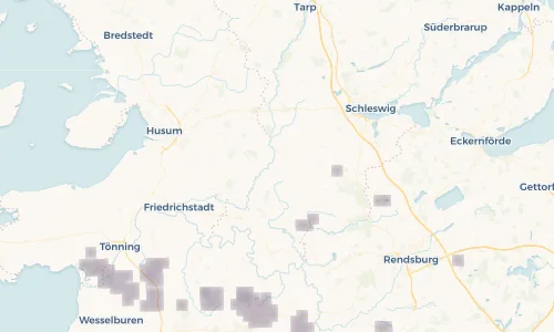Regenradar Vorschaubild - Aktuelle Niederschläge in Bünge und Umgebung