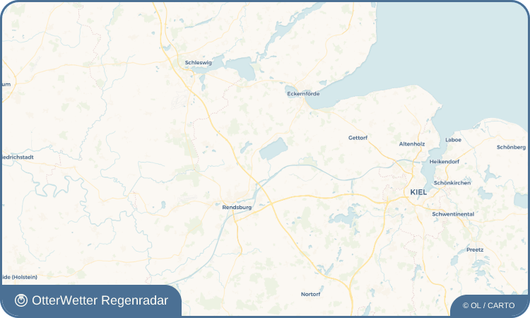 OtterWetter Regenradar-Widget Bünsdorf