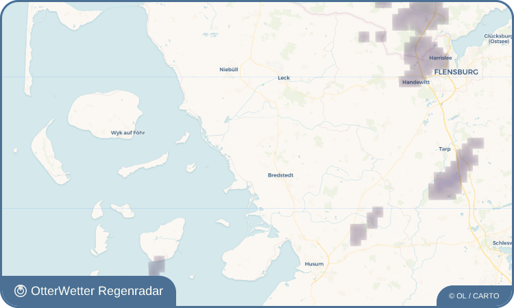 Widget-Vorschau für Büttjebüll Wetter-Widget-Vorschau mit Vorhersagedaten für Büttjebüll