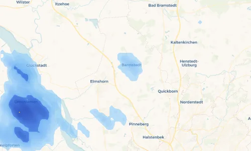 Regenradar Vorschaubild - Aktuelle Niederschläge in Bullenkuhlen und Umgebung