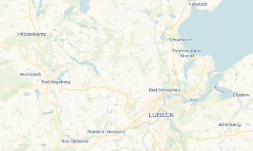 Regenradar Vorschaubild - Aktuelle Niederschläge in Cashagen und Umgebung