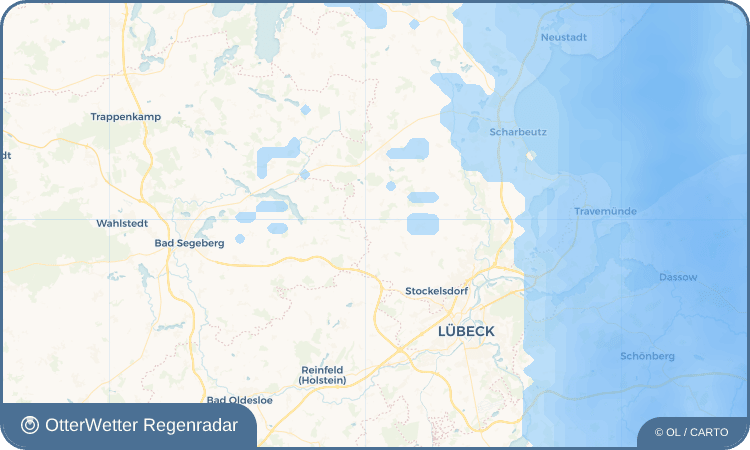 OtterWetter Regenradar-Widget Cashagen