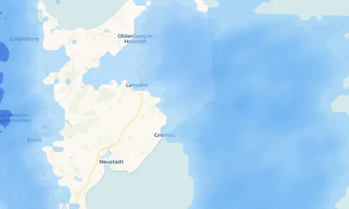 Regenradar Vorschaubild - Aktuelle Niederschläge in Cismar und Umgebung