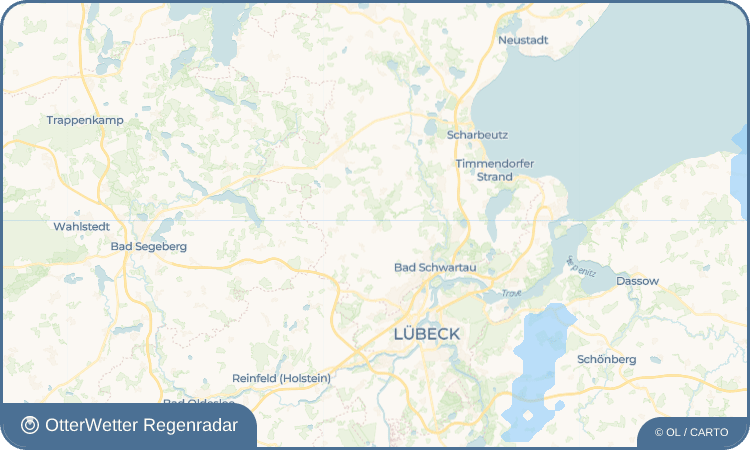OtterWetter Regenradar-Widget Curau