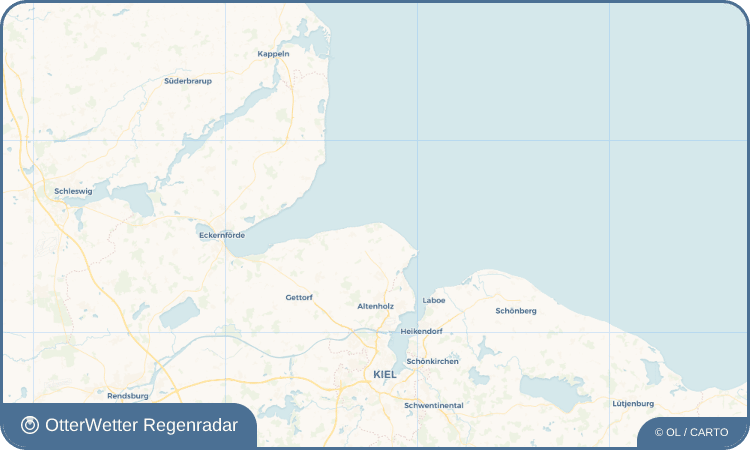 OtterWetter Regenradar-Widget Dänisch-Nienhof