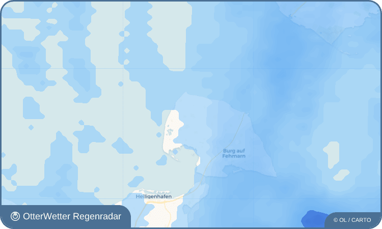 OtterWetter Regenradar-Widget Dänschendorf
