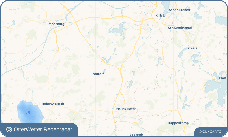 Wetter-Widget-Vorschau mit Vorhersagedaten für Dätgen