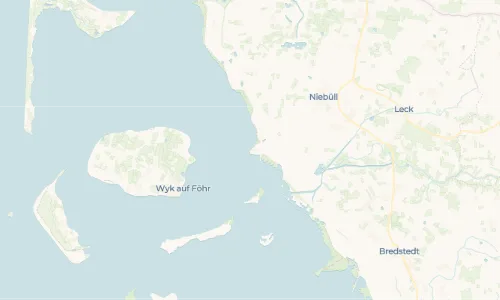 Regenradar-Vorschau: aktuelle Niederschläge in Dagebüll-Hafen und Umgebung