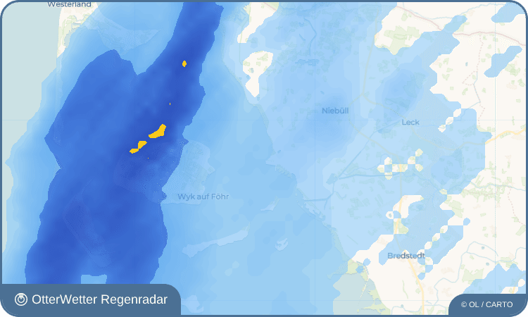 Widget-Vorschau für Dagebüll-Hafen Wetter-Widget-Vorschau mit Vorhersagedaten für Dagebüll-Hafen