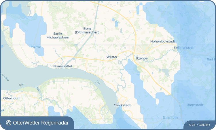 Widget-Vorschau für Dammfleth Wetter-Widget-Vorschau mit Vorhersagedaten für Dammfleth