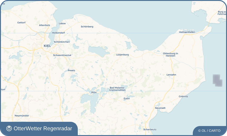 OtterWetter Regenradar-Widget Dannau