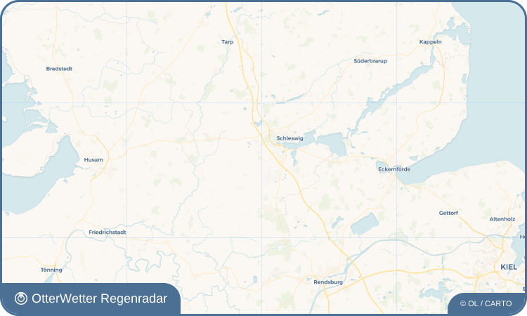 OtterWetter Regenradar-Widget Dannewerk