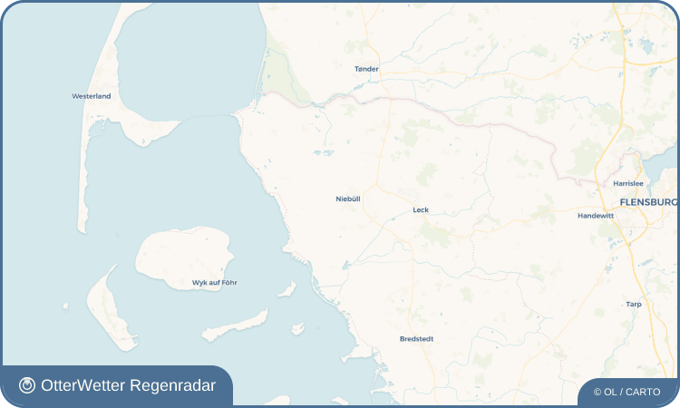 OtterWetter Regenradar-Widget Deezbüll