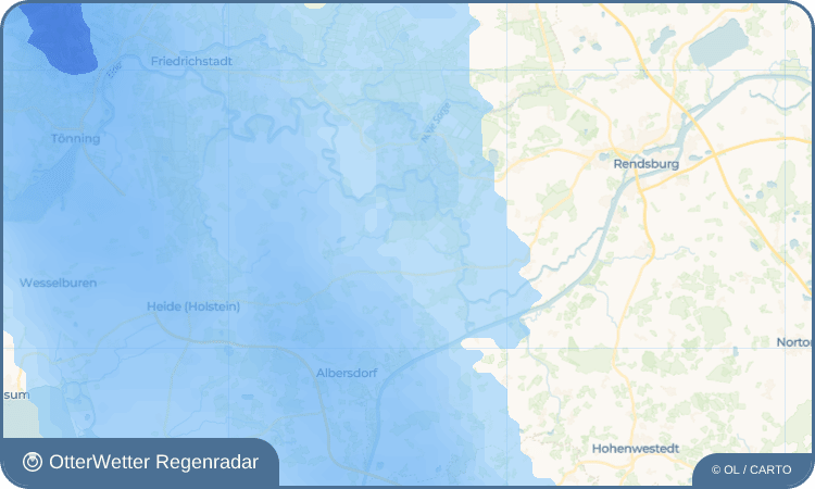 OtterWetter Regenradar-Widget Dellstedt