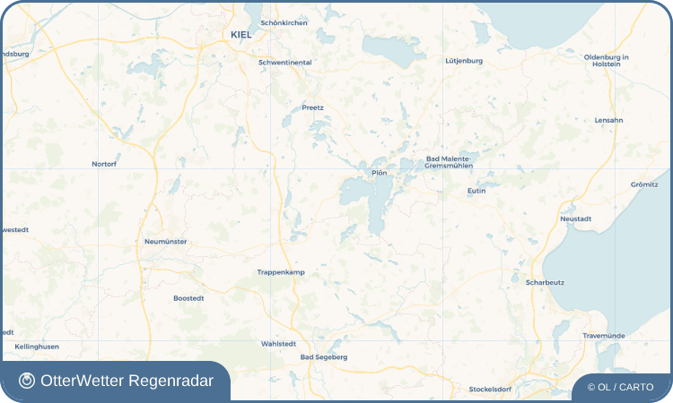 OtterWetter Regenradar-Widget Dersau