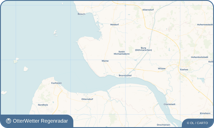 OtterWetter Regenradar-Widget Diekhusen