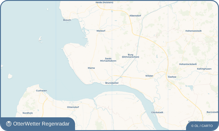 OtterWetter Regenradar-Widget Dingen