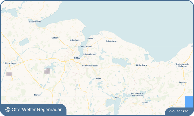 OtterWetter Regenradar-Widget Dobersdorf