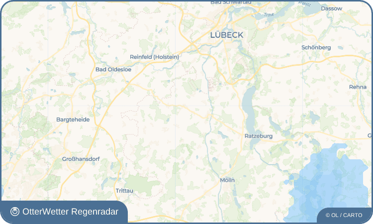 OtterWetter Regenradar-Widget Düchelsdorf