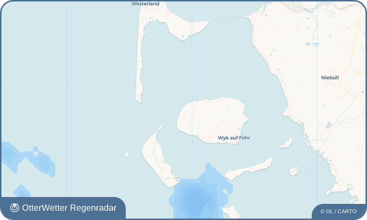 OtterWetter Regenradar-Widget Dunsum