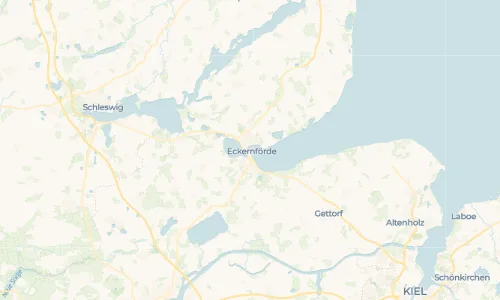 Regenradar Vorschaubild - Aktuelle Niederschläge in Eckernförde und Umgebung