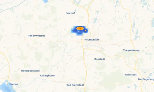 Regenradar Vorschaubild - Aktuelle Niederschläge in Ehndorf und Umgebung