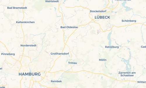 Regenradar Vorschaubild - Aktuelle Niederschläge in Eichede und Umgebung