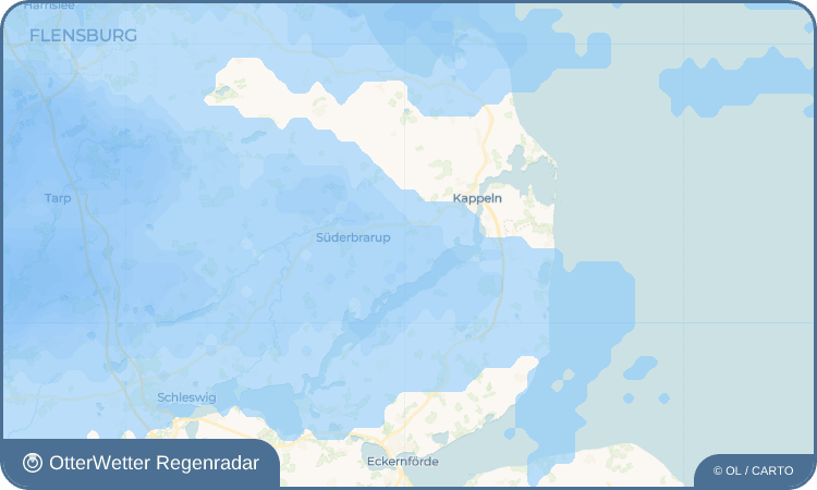 Widget-Vorschau für Ekenis Wetter-Widget-Vorschau mit Vorhersagedaten für Ekenis
