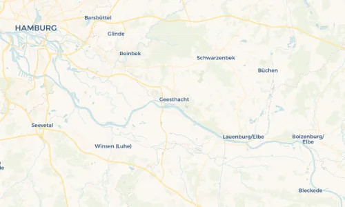 Regenradar Vorschaubild - Aktuelle Niederschläge in Elbterrassen 1 und Umgebung