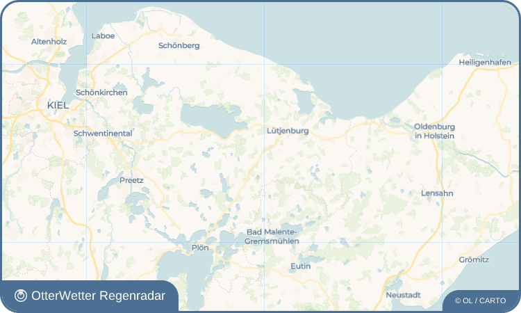 OtterWetter Regenradar-Widget Engelau
