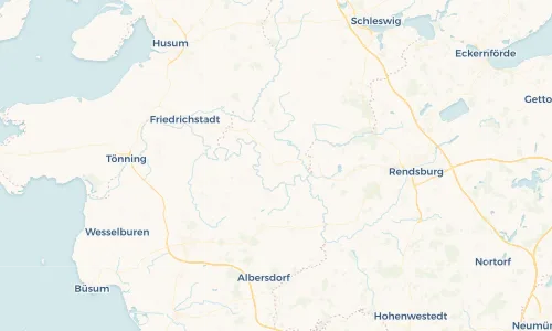 Regenradar Vorschaubild - Aktuelle Niederschläge in Erfde und Umgebung