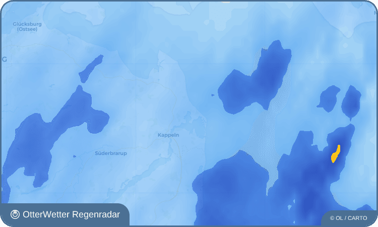 Wetter-Widget-Vorschau mit Vorhersagedaten für Exhöft