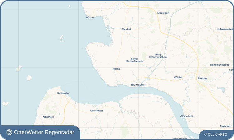 OtterWetter Regenradar-Widget Fahrstedt