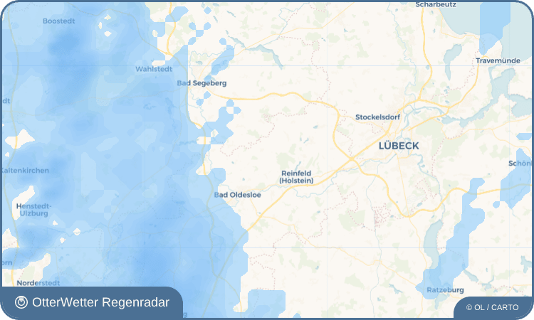 Wetter-Widget-Vorschau mit Vorhersagedaten für Feldhorst