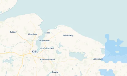 Regenradar Vorschaubild - Aktuelle Niederschläge in Fiefbergen und Umgebung