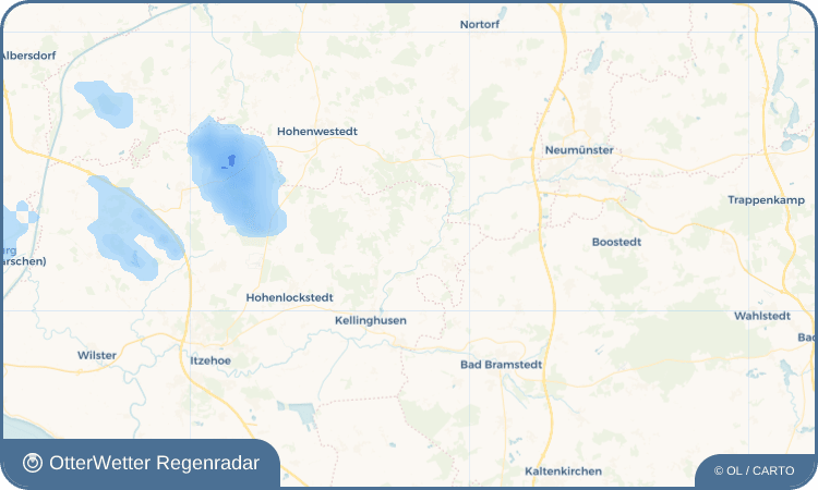 Wetter-Widget-Vorschau mit Vorhersagedaten für Fitzbek