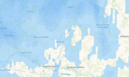 Regenradar Vorschaubild - Aktuelle Niederschläge in Fitzen und Umgebung