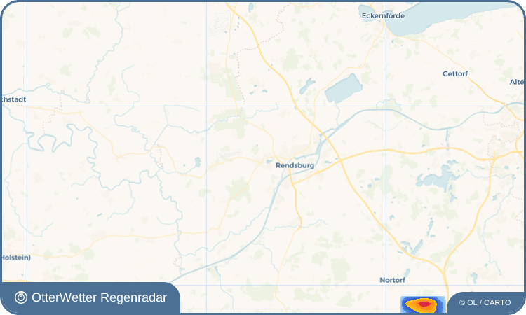 Wetter-Widget-Vorschau mit Vorhersagedaten für Fockbek