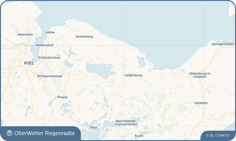 OtterWetter Regenradar-Widget Fresendorf