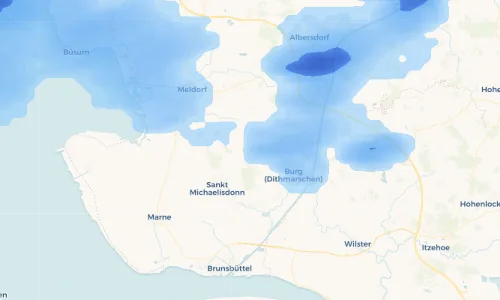 Regenradar Vorschaubild - Aktuelle Niederschläge in Frestedt und Umgebung
