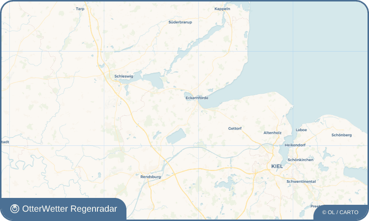 OtterWetter Regenradar-Widget Friedensthal