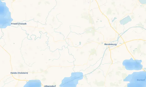 Regenradar Vorschaubild - Aktuelle Niederschläge in Friedrichsholm und Umgebung