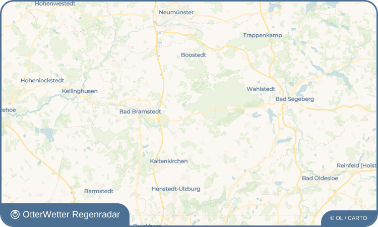 OtterWetter Regenradar-Widget Fuhlenrüe