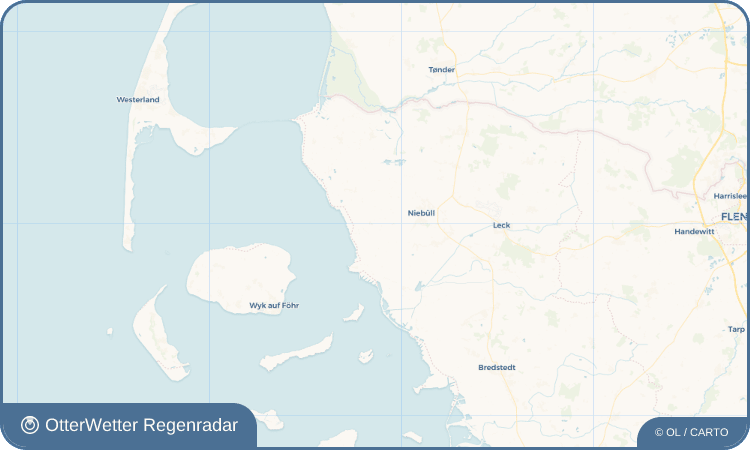 OtterWetter Regenradar-Widget Galmsbüll