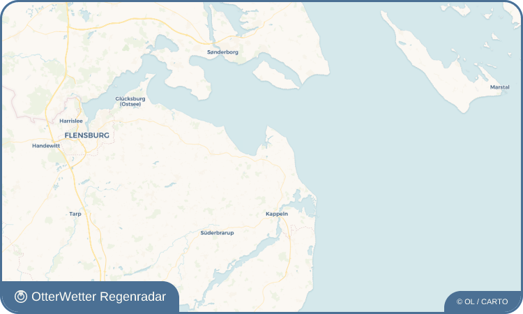 OtterWetter Regenradar-Widget Gelting