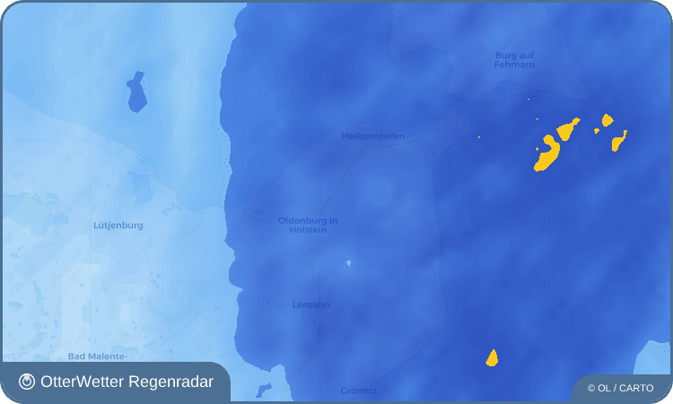 OtterWetter Regenradar-Widget Giddendorf